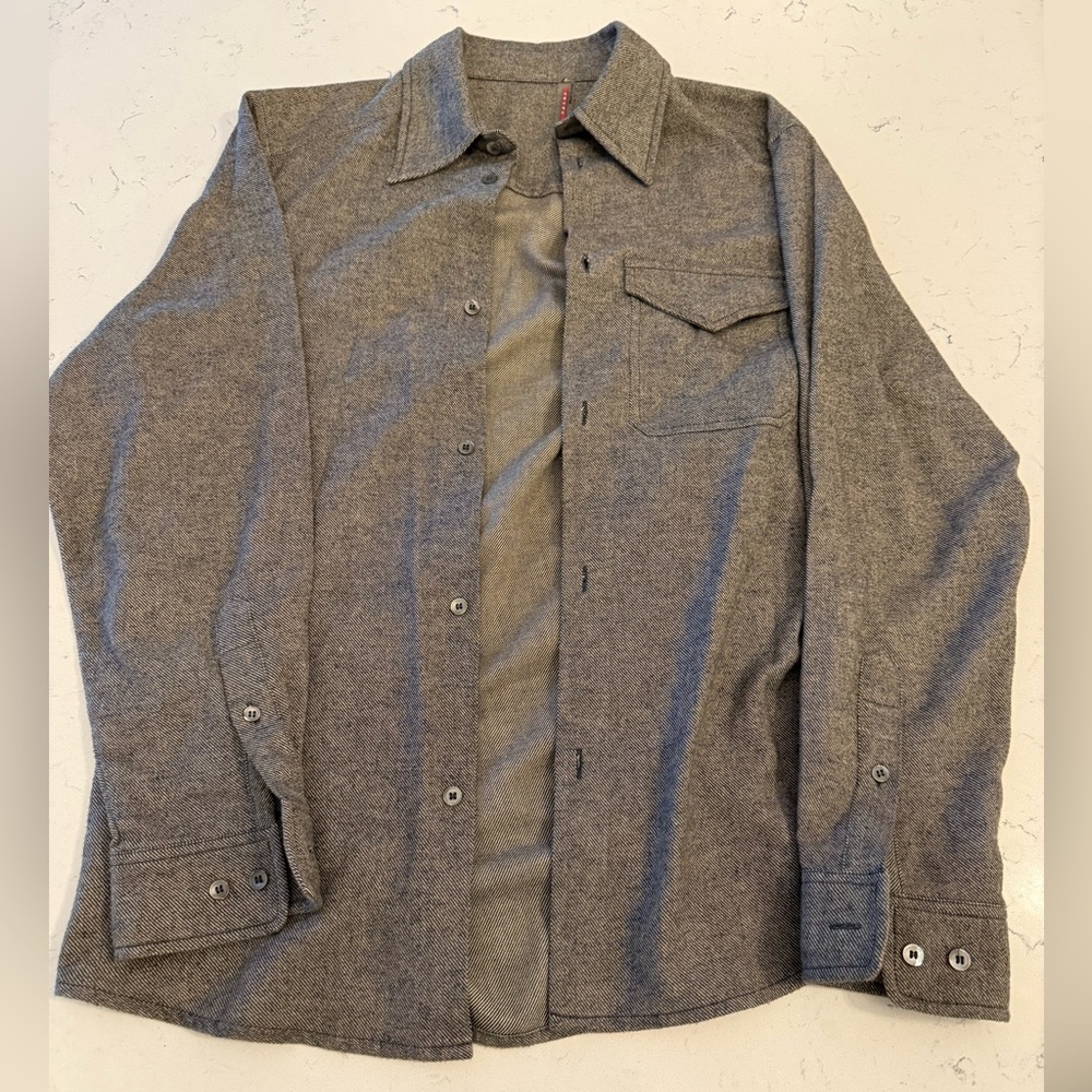 Men's Prada tweed button down